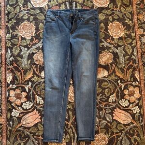 WHBM White House Black Market Women's Dark Blue Skinny Jeans